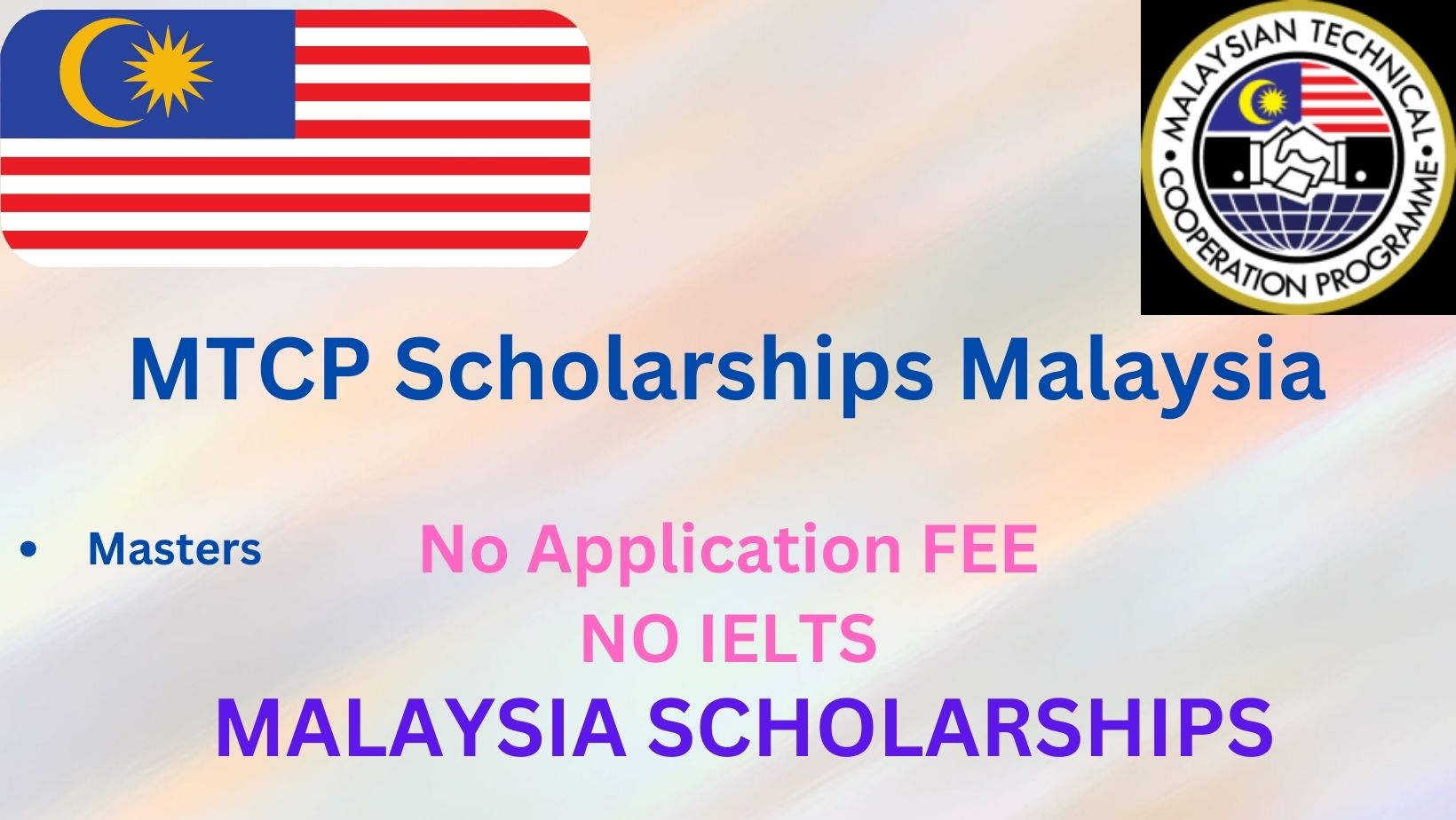 MTCP Scholarships Malaysia
